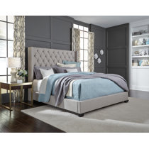 Davina Upholstered Bed Wayfair